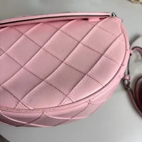 Tory Burch mini Fleming Soft Grain Crescent shoulder bag - Picture 11 of 16